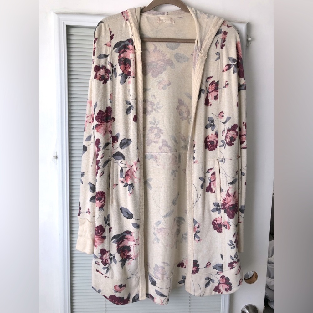 Floral sweater